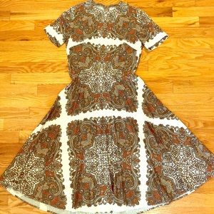 Vintage 60’s Floral Boho Dress